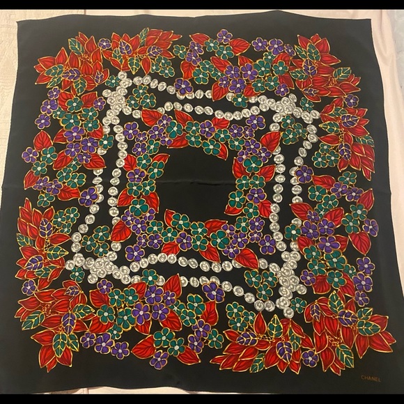 CHANEL Accessories - Authentic Chanel 💯 silk Scarf